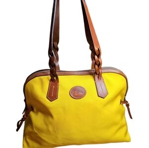 Dooney & Bourke Nylon Large Domed Satchel Travel Bag